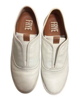 Frye White Maya CVO Slip-On Sneakers Womens Size 8.5